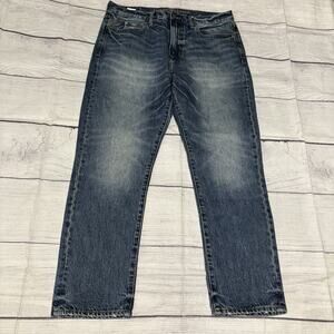 American Eagle Mens Size 33x30 Dad Jeans Blue Denim Jeans
